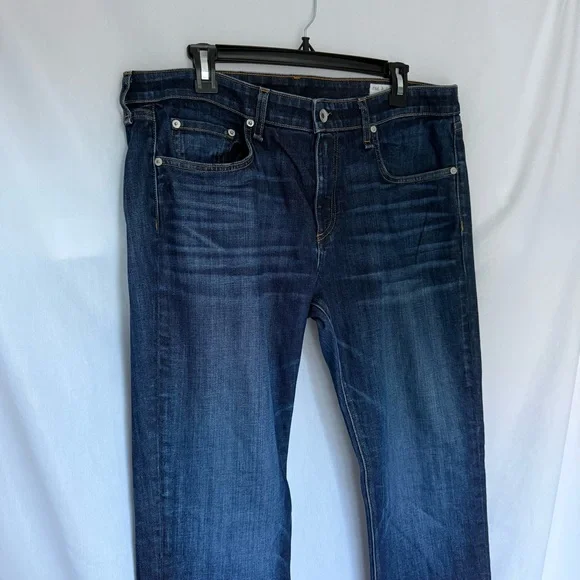 Rag & Bone Indigo Denim Jeans US size 14 - Picture 3 of 16
